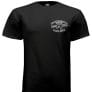 AKOU T-Shirt Front - Black