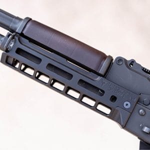 Gkr 7ms Kalashnikov Rifle Mlok Rail With Sling Loop Cutout Zoomed View