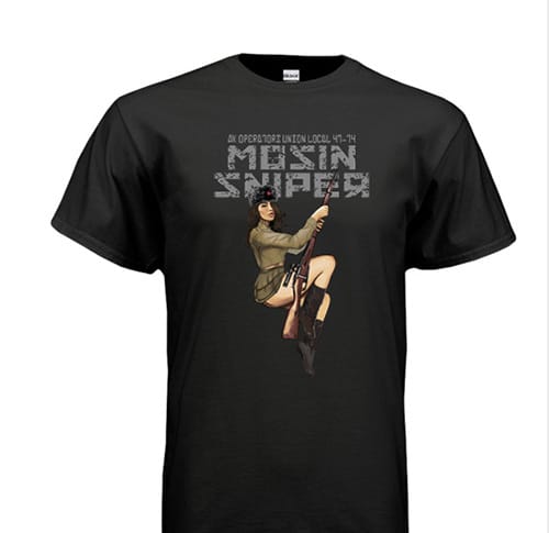 AKOU Mosin Sniper T-Shirt - front
