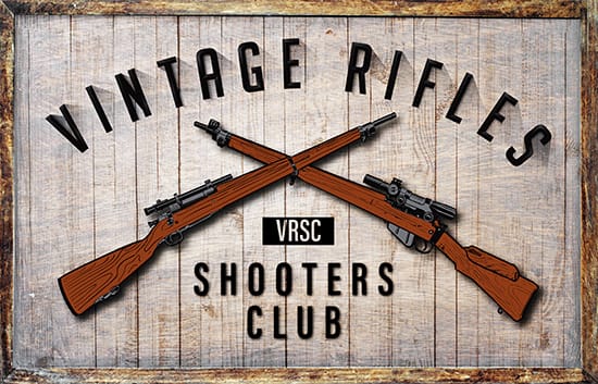 Vintage Rifles Shooters Club Sticker Classic