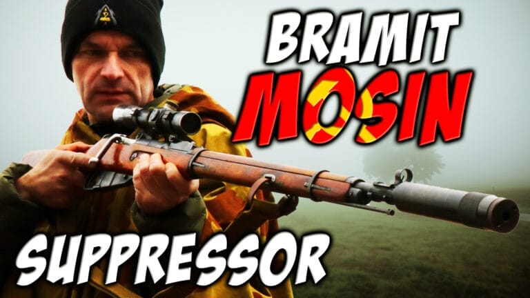 Bramit Mosin Suppressor – mounts like a bayonet! You can have it now in USA!