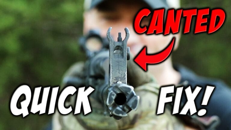 Quick Fix For Canted Sights on AK47